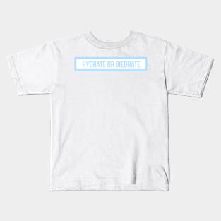 blue hydrate or diedrate Kids T-Shirt